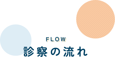 FLOW 診察の流れ